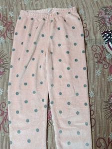 Pink Polka Dot Top Night Suit Co ord set