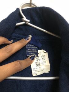 B.u.m Blue Long Sleeve Jacket