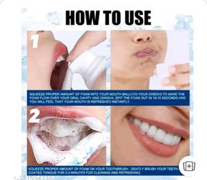 Teeth Whitening Foam Toothpaste Makes You Reveal P
