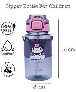 Kuromi Sipper Water Bottle 600ml