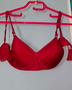 Pink &amp; Burgundy Bra Set