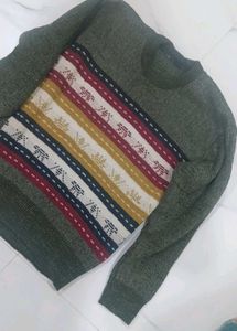 Striped Knit Sweater