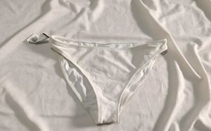 White Bikini Bottom - New with Tag