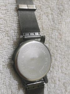 Water Resistant Stainless Steel Lady Watch