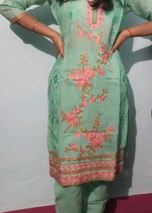 Beautiful Kurta With Churidar pajama...