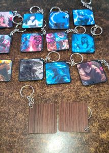 Anime/Gamer Keychains 40 rs per piece Minmum 5 Pcs