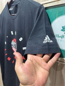 Adidas Climalite D Rose Slogan 2 Logo TShirt
