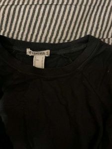 Black Long Sleeve Top