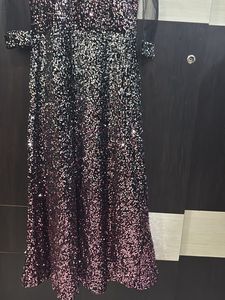 Partywear Sequence Gown