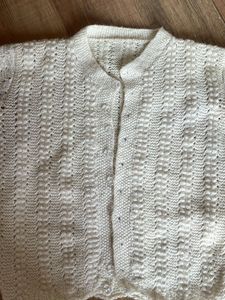 Vintage Knit Cardigan handmade