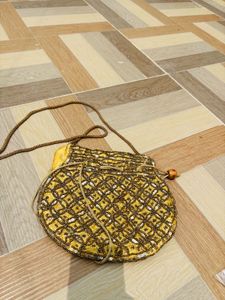 Beaded Sling Bag