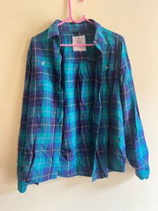 Plaid Flannel Shirt