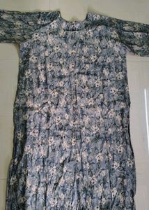 Floral Print Kurta
