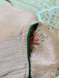 PRICE DROP ❤️Peach Pinkish Anarkali With Thread Wo