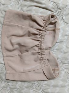 Strapless Crop Top