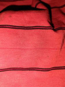 Red Boxy Comfy T-shirt