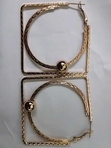Geometric Hoop Earrings