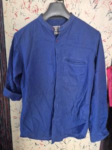 Blue Casual Shirt