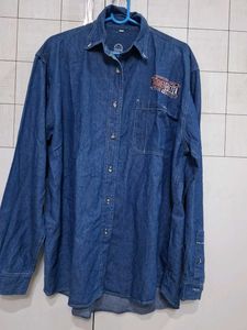 Denim Long Sleeve Shirt