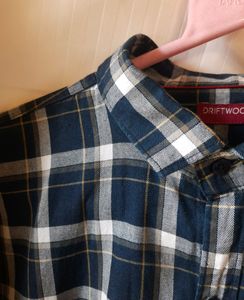 Checkered Blue Shirt