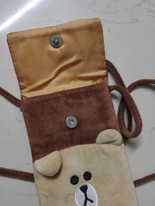 Cute Bear Crossbody Bag