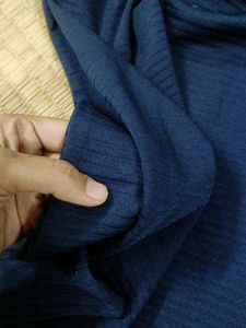 M Size Adidas Navy Blue Polo Shirt