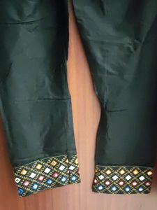 Black Kurta Pant Set