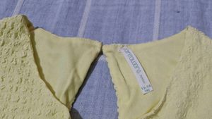 Cute Yellow Ruffle Jumpsuit