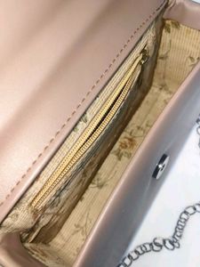 Beige Chain Crossbody Bag