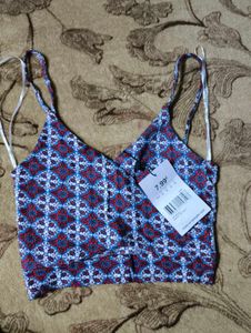 Patterned Crop Top (new)