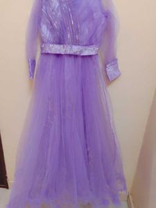 Lavender Tulle Party Dress