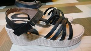 Black Strappy Sandals