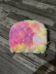 Kawaii Pastel Furry Coin Purse