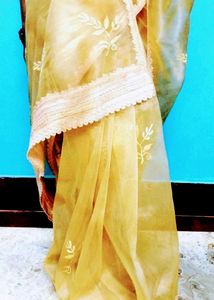 Elegant Embroidered Saree