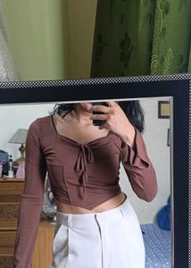 Pretty Brown Top