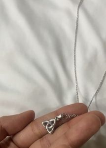 Irish Real Silver Celtic Tree of Life Necklace