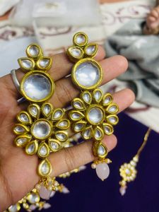 Heavy Kundan Jewellery Set