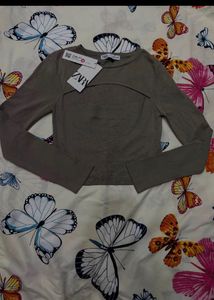 Zara Cutout Top