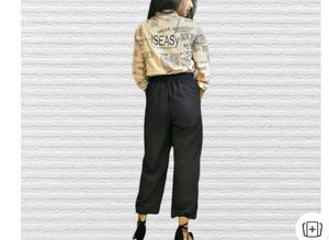 Peach Printed Jumped suit
