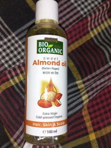 Bio Organic Sweet Almond Oil (100ml)