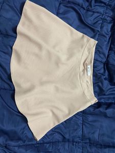Beige Skater Skirt – Dotori Korean Brand