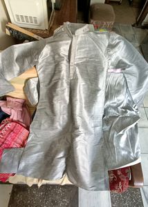 Silver Kurta Pajyama