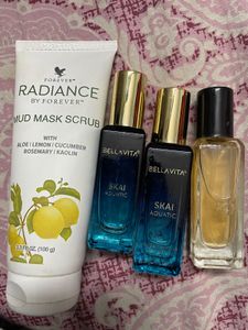 Forever scrub &amp; Bella Vita Perfume. combo offer