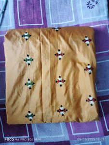 Kantha Stitch Saree