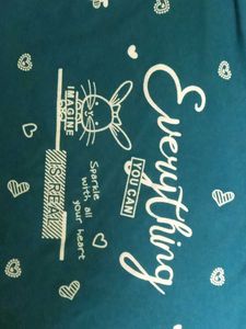 Cute Graphic Print Tee