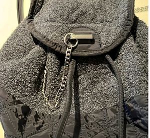 Zara terrycloth backpack