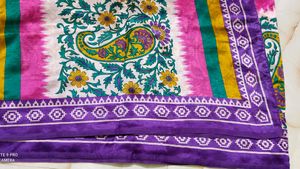 😍💖New Elegant Pink Silk Saree💖😍