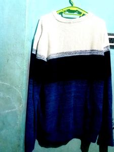 Color Block Knit Sweater