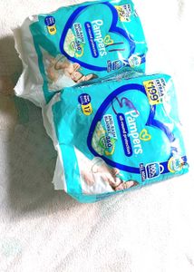 Pampers pack of 2(17pants,8 pants pac