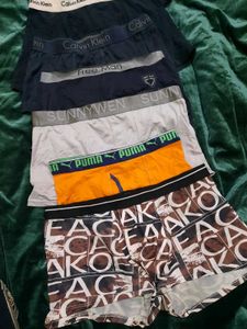 mix Size Men's Boxers and Briefs Bundle